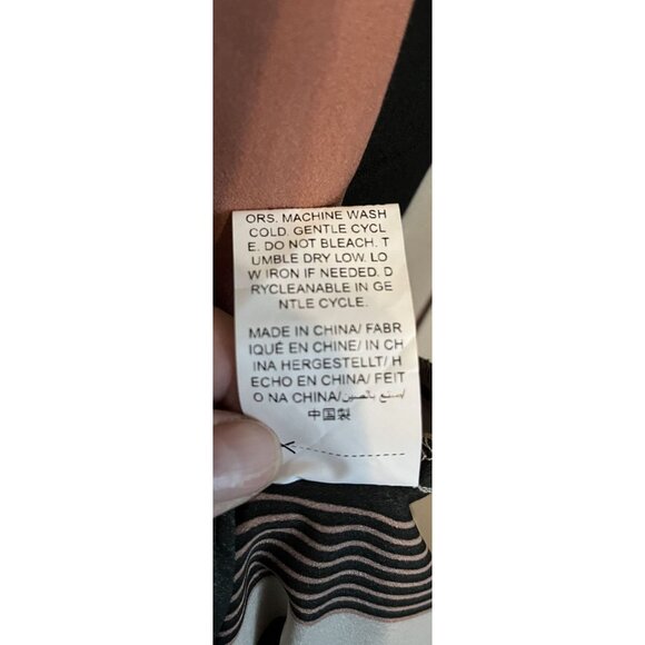 SHEIN FAll Winter Striped Button Down Womens Dress Tall Large - Picture 9 of 11